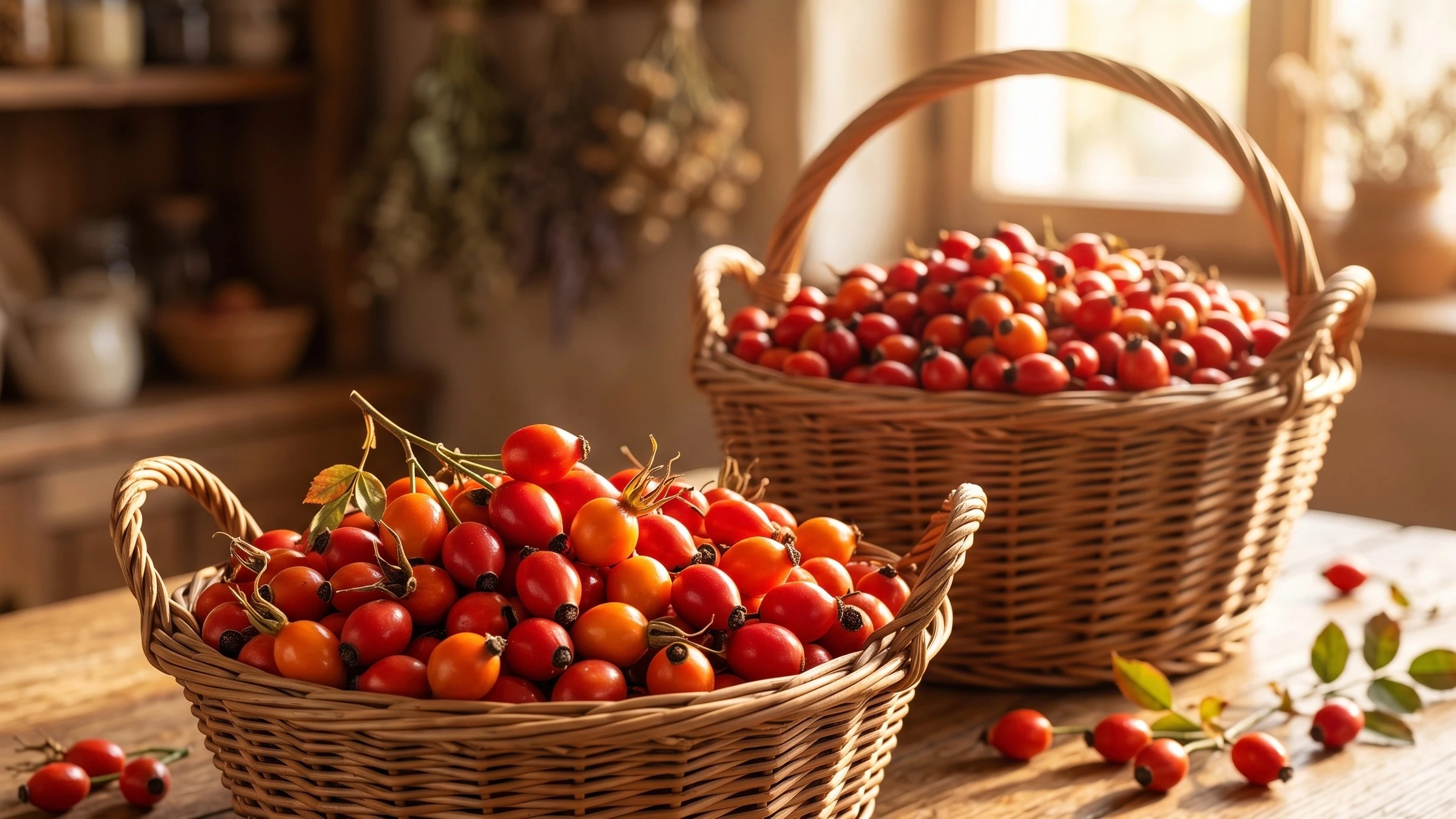 C vitamīns + rožu augļi + bioflavonoīdi