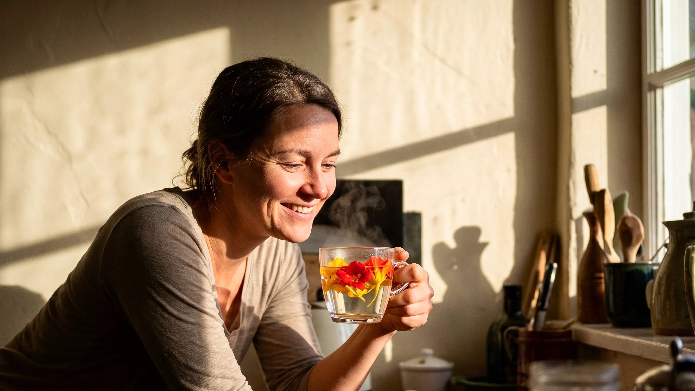 Lielā kapucīne: parasts žogu rotājums vai spēcīgākais dabiskais antibiotikas līdzeklis?
